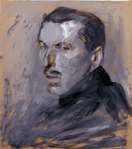 Self-portrait of Boccioni, 1909
